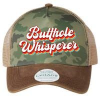 Butthole Whisperer Sarcastic Jokes Retro Legacy Tie Dye Trucker Hat