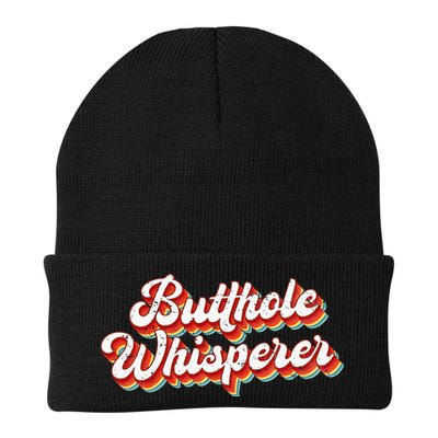 Butthole Whisperer Sarcastic Jokes Retro Beanie