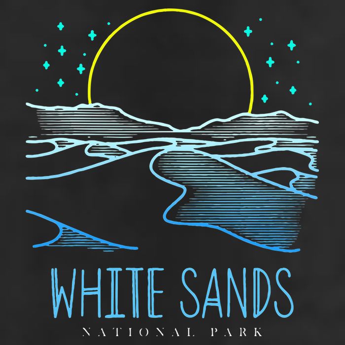 Best White Sands National Park Hike 7 Panel Mesh Trucker Snapback Hat