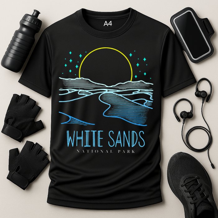 Best White Sands National Park Hike Cooling Performance Crew T-Shirt
