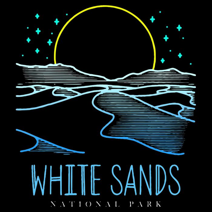 Best White Sands National Park Hike Cooling Performance Crew T-Shirt