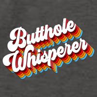 Butthole Whisperer Sarcastic Jokes Retro Vector Backpack