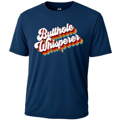 Butthole Whisperer Sarcastic Jokes Retro Performance Shirt