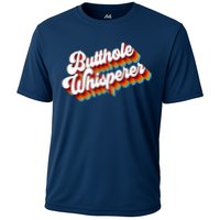 Butthole Whisperer Sarcastic Jokes Retro Performance Shirt