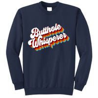 Butthole Whisperer Sarcastic Jokes Retro Sweatshirt