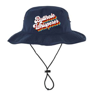 Butthole Whisperer Sarcastic Jokes Retro Bucket Hat