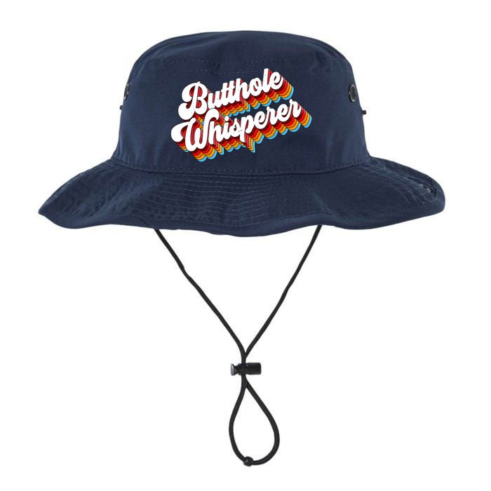 Butthole Whisperer Sarcastic Jokes Retro Bucket Hat