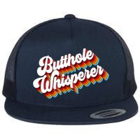 Butthole Whisperer Sarcastic Jokes Retro Flatbill Hat