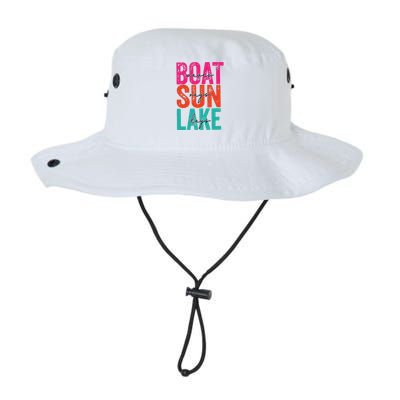 Boat Waves Sun Rays Lake Days Legacy Cool Fit Booney Bucket Hat