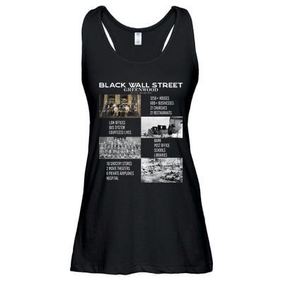 Black Wall Street African American Black History And Legacy Ladies Essential Flowy Tank