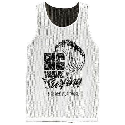 Big Wave Surfing Nazaré Portugal Surfer Surf Mesh Reversible Basketball Jersey Tank