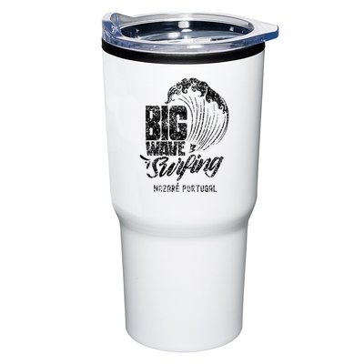 Big Wave Surfing Nazaré Portugal Surfer Surf Tumbler