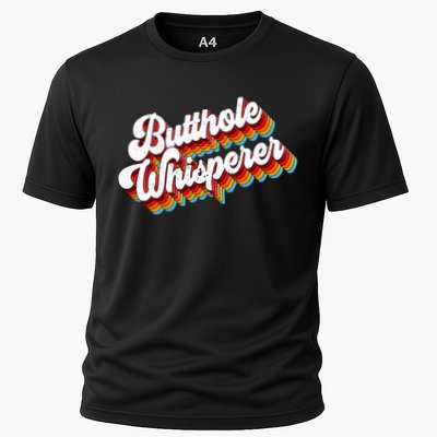 Butthole Whisperer Sarcastic Jokes Retro Performance Shirt