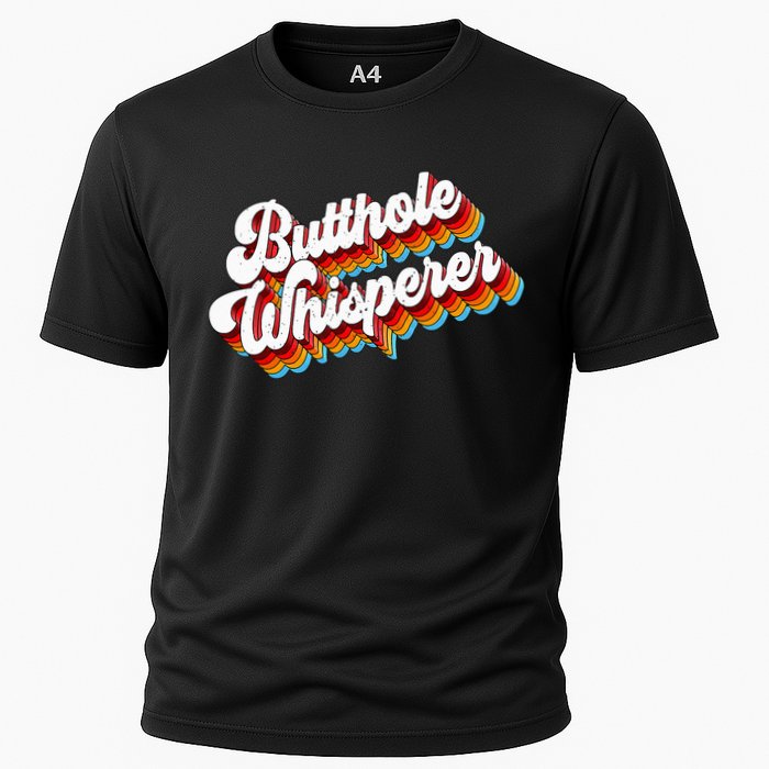 Butthole Whisperer Sarcastic Jokes Retro Performance Shirt