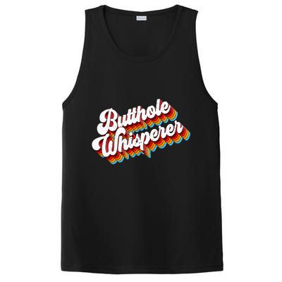 Butthole Whisperer Sarcastic Jokes Retro PosiCharge Competitor Tank