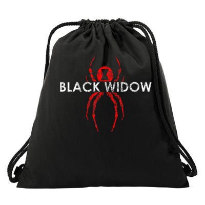 Black Widow Spider Gift Drawstring Bag