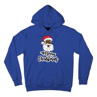 Black Winking Santa Merry Christmas African American Santa Great Gift Hoodie