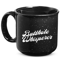 Butthole Whisperer Sarcastic Jokes Retro Funny 15oz Campfire Ceramic Mug