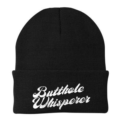 Butthole Whisperer Sarcastic Jokes Retro Funny Beanie