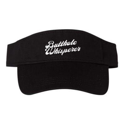 Butthole Whisperer Sarcastic Jokes Retro Funny Visor