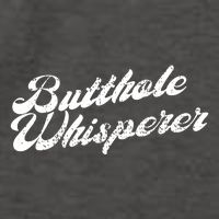 Butthole Whisperer Sarcastic Jokes Retro Funny Vector Backpack