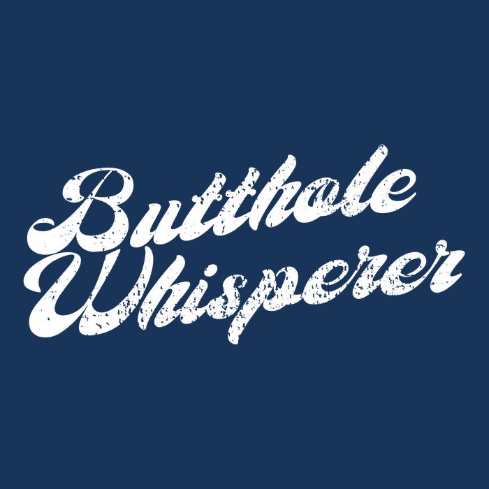 Butthole Whisperer Sarcastic Jokes Retro Funny Infant Baby Jersey Bodysuit