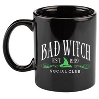 Bad Witch Social Club 11oz C Handle Ceramic Mug