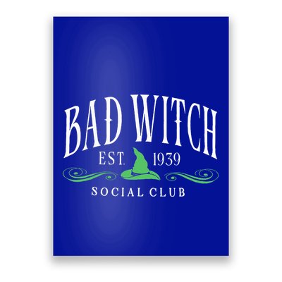 Bad Witch Social Club Poster