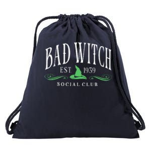 Bad Witch Social Club Drawstring Bag