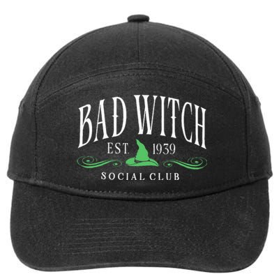 Bad Witch Social Club 7-Panel Snapback Hat