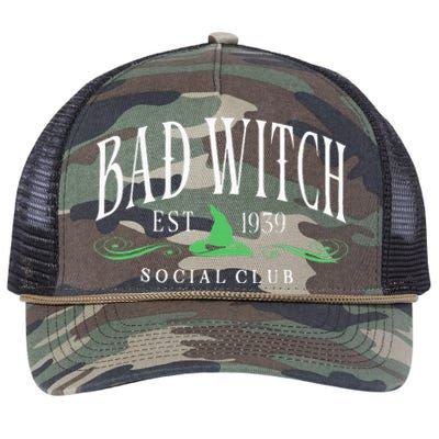 Bad Witch Social Club Retro Rope Trucker Hat Cap