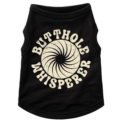 Butthole Whisperer Sarcastic Funny Retro Vintage Doggie Tank