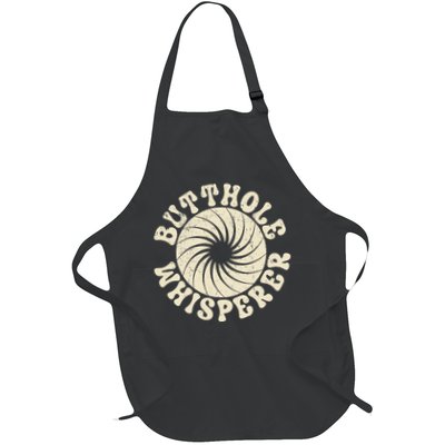 Butthole Whisperer Sarcastic Funny Retro Vintage Apron