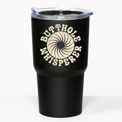 Butthole Whisperer Sarcastic Funny Retro Vintage Tumbler
