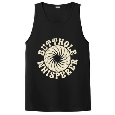 Butthole Whisperer Sarcastic Funny Retro Vintage PosiCharge Competitor Tank
