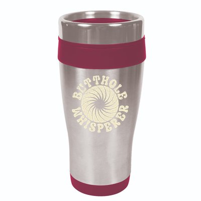 Butthole Whisperer Sarcastic Funny Retro Vintage 16oz Travel Tumbler