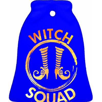 Basic Witch Squad Halloween Gift Ceramic Bell Ornament