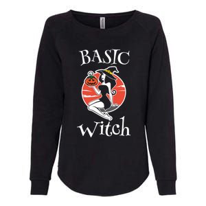 Basic Witch Sexy Halloween Gift Womens California Wash Sweatshirt