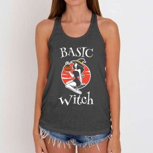 Basic Witch Sexy Halloween Gift Women's Knotted Racerback Tank