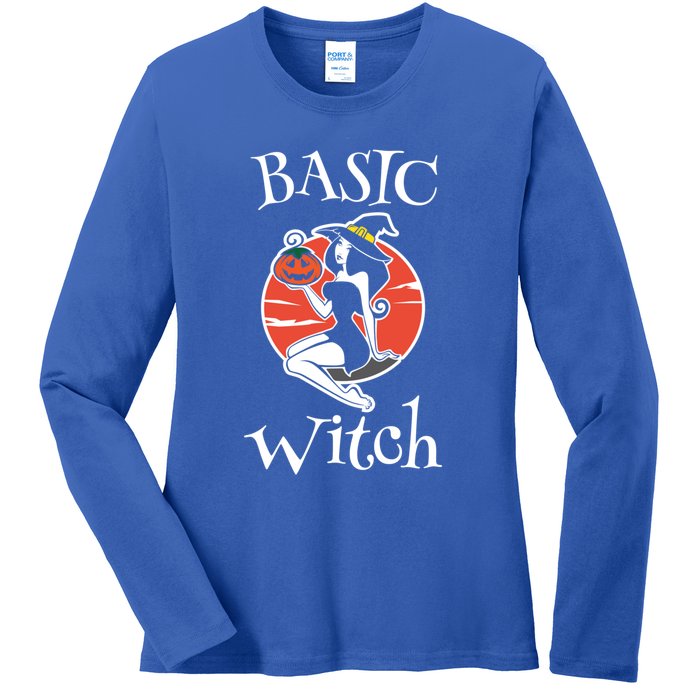 Basic Witch Sexy Halloween Gift Ladies Long Sleeve Shirt