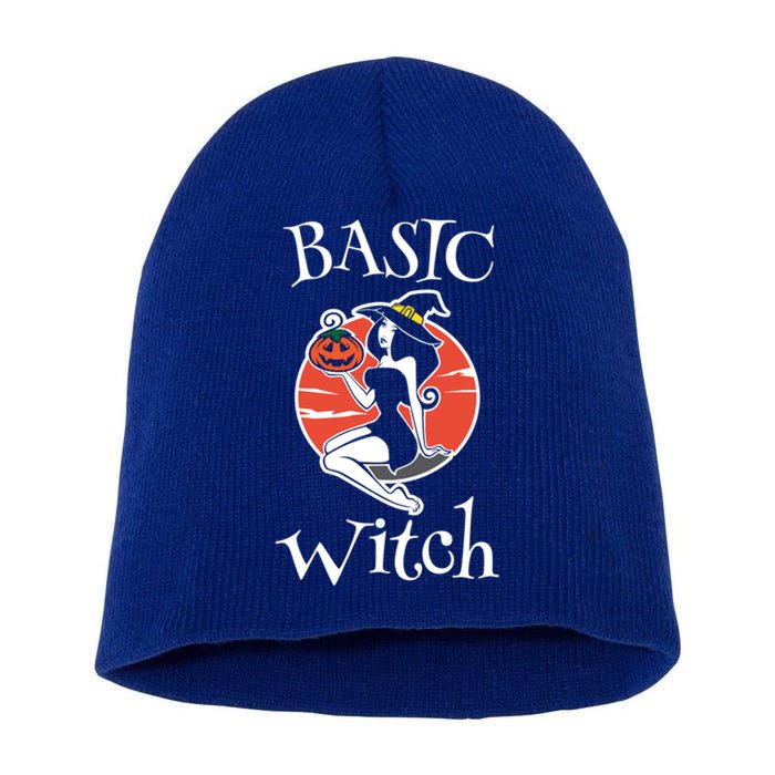 Basic Witch Sexy Halloween Gift Short Acrylic Beanie