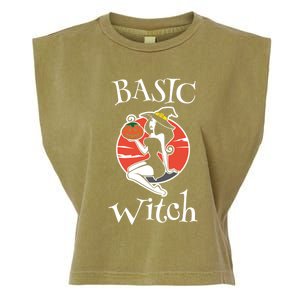 Basic Witch Sexy Halloween Gift Garment-Dyed Women's Muscle Tee