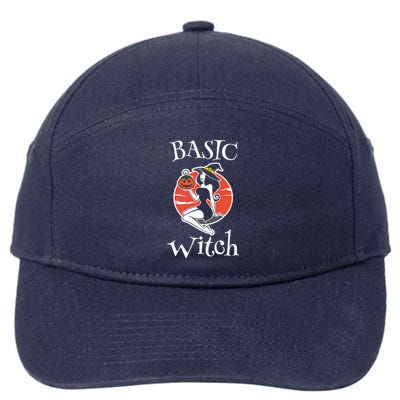 Basic Witch Sexy Halloween Gift 7-Panel Snapback Hat