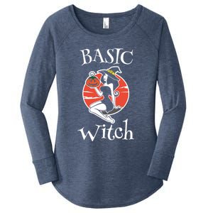 Basic Witch Sexy Halloween Gift Women's Perfect Tri Tunic Long Sleeve Shirt