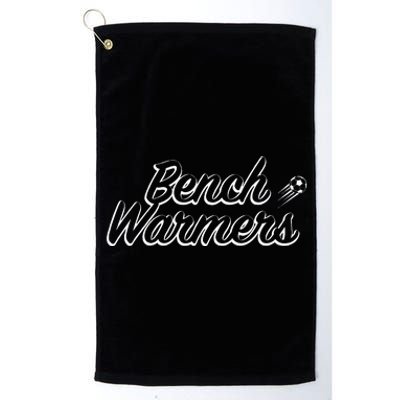 Bench Warmers Soccer Sports Platinum Collection Golf Towel