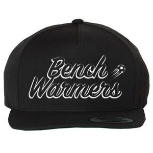 Bench Warmers Soccer Sports Wool Snapback Cap