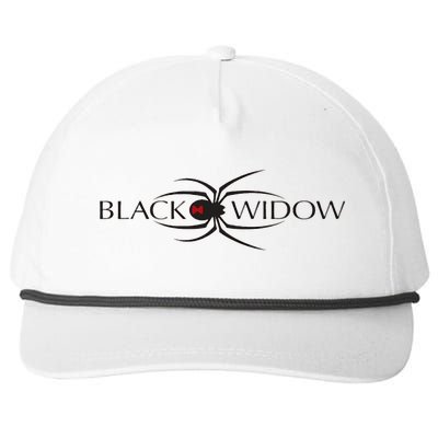 Black Widows Softball Team Denver Church Merch Premium Snapback Five-Panel Rope Hat