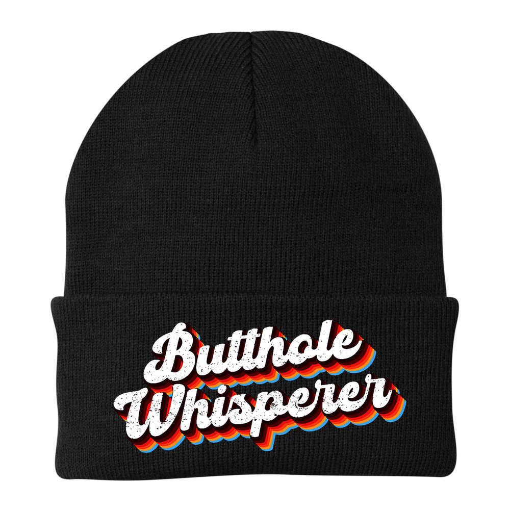 Butthole Whisperer Sarcastic Jokes Beanie