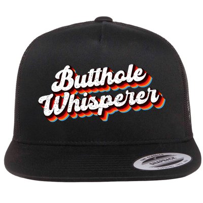 Butthole Whisperer Sarcastic Jokes Flatbill Hat