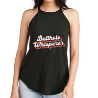 Butthole Whisperer Sarcastic Jokes Women's Perfect Tri Rocker Tank